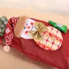Juldekorativ presentväska barns hampband äpple väska godis kex väska julklapp väska
