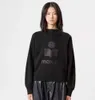新しいフーディーイザベルマランマランデザイナースウェットシャツファッショントレンドクラシックスタイルホットレタープリントプリントコットンカジュアル女性スリムな汎用性のある長袖フーディーセータートップス