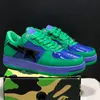 عارضة SK8 STA Shoes رمادي أسود Stas SK8 CAMO CAMBO PINK GREEN ABC CAMOS PRASTEL PRAN BATENT LEATHER M2