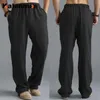 Casual Pants Men gothic streetwear vår höst plus storlek pojkvän hiphop jooggers byxa jogging hemkläder män2545