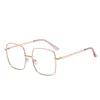 Zonnebril Groot Frame Pochromic Grijs Anti Blauw Licht Bril Damesmode Literaire Heren Brillen Decoratieve Computer