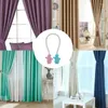 Curtain Curtains Tiebacks Magnetic Mini-figure Shape Buckles Holdbacks Holders Strong Tie Bands Modern Rope For Drapes Window