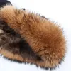 Womens Fur Faux Maomaokong Natural Fooding Real Coat Winter Jacket Women Raccoon Collar Warm Thick Parkas Female Clothing 231018