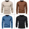 Maglioni da uomo Maglione girocollo casual Felpe leggere slim fit Pullover caldi lavorati a maglia all'ingrosso