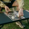 캠프 가구 블랙 디어 캠핑 접이식 알루미늄 합금 IGT 테이블 다기능 휴대용 바베큐 그릴 나무 테이블 야외 피크닉 낚시 231018