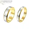 Wedding Rings Couple's Ring Sets For Man Women 18K Gold Color GP Forever Lover Band Engagement Bague Femme Fashion Jewelry Gi2242