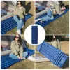 Outdoor Pads Outdoor Camping Opblaasbaar Matras Opvouwbaar Slaapmatje met Kussen Snel Opblazen Leeglopen Slaapmat voor Wandelen Backpacken 231018