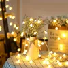 Décorations de Noël Guirlande lumineuse LED Fée Bubble Ball Light Guirlande lumineuse festive EUUS Plug Intérieur Noël Mariage Décoration de jardin extérieur 231017