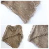 Frauen Pelz Faux Echt Kaninchen Gestrickte Natürliche Poncho Weste Mode Wrap Mantel Schal Dame Schal Hochzeit Party Großhandel Cape 231018