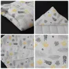 Quilts Quilt Blanket For Discharge born Baby Swaddle Wrap Cute Cartoon Shape 100% Cotton 80*80Cm Bedding Carriage Sack 231017