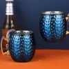 304 STALIM STAL STAL MULE MUL CUP 16OZ COCTAIIL COTHTAIL Copper Glass Glass Mug Bar