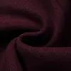メンズウールブレンドブラックメンコート秋の冬のソリッドカラー高品質のジャケットミッドレングスシングルブレストスタンドコラーCOA 231017