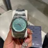 Relógios de pulso clássico elegante e animado casal quartzo movimento relógio masculino 40mm feminino 35mm espelho de safira com estilo luminoso.