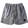 Metaal nylon Sneldrogend herenshorts Modemerk Zomerstrandbroek van hoge kwaliteit Casual Capris2283