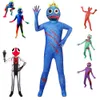 Rainbow Friends Cosplay Costume Kids Boys Adults Blue Monster Wiki Cosplay Horror Game Halloween Jumpsuit Birthday Party Costumecosplay