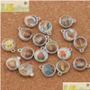 Charms 200Pcs Lot Enamel Catholic Relius Church Medals Saints Spacer Charm Beads 14X11 4Mm Antique Sier Pendants L17063032 Drop Deli Dhryf