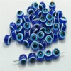 1000pcs Blue Evil Eye Kabbalah Luck Spacer Pärlor Lösa pärlor för smycken Making 4 5 6mm2256