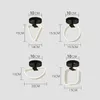 Plafondverlichting Moderne LED Lamp Creatieve Nodic Home Decor Voor Woonkamer Gang Hal Gangpad Garderobe Zwart Goud Lutres