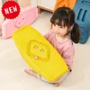 Other Toys Kid Balance Board Home Indoor Children's Beam Wooden Kindergarten Vestibular Sense Training Equipment Baby Toy Seesaw 231017