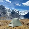 テントとシェルターAricxi Outdoor Ultralight Camping Tent 3/4シーズン1シングルパーソン15Dナイロンシリコンテントバラカスパラキャンプ231018