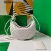 Sardine BottegassVenetas Bags New Sardine Bag Sheepskin Woven Womens Metal Handle Single Shoulder Diagonal Mini Handbag frj