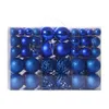 Autres fournitures de fête d'événement 100pcs boule de Noël incassable arbre de Noël décoratif ornements de boule durable pratique de haute qualité 231017