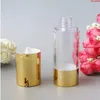 Makeup Beauty 30ml 50ml Empty Airless Vacuum Plastic Bottle Gold Silver White Cosmetic Travel Liquid Refillable Bottles 10pcsgoods Lqogn