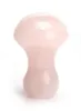 Rose Quartz Mushroom Massage Stone Crystal Jade Facial Body Foot Gua Sha Thin AntiWrinkle Relaxation Beauty Health Care Tool7602790