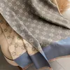 Sciarpa da donna invernale Sciarpa calda con scialle in cashmere double face dal design di lusso GC2398