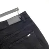 Designer Slim Leg Pantalon Imprimé Hommes Jeans Hip Hop Pantalon noir Style trou Mode Skinny Club Vêtements régular255a
