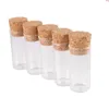 wholesale 100 pieces 3ml 16*35mm Test Tubes with Cork Lids Glass Jars Vials Tiny bottles for DIY Craft Accessorygood qty Cfwbq
