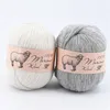 Tissu et couture 100 fils de laine mérinos pour tricoter moyen fin doux bricolage tricoté à la main au crochet chapeau de lait pull fil de soie 5pcs250g 231017