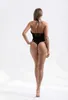 Сексуальный комплект нижнего белья, женское эротическое нижнее белье, женское черное открытое сексуальное боди, открытое платье Passion 231017