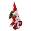 Abbigliamento per cani Costume natalizio Divertente Babbo Natale che cavalca un animale domestico Gatto Vestito da festa Vestiti Travestirsi per Halloween Natale 231017