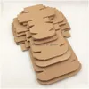 Emballage cadeau Emballage cadeau 50pcs taille mti mignon carré kraft boîte d'emballage de mariage faveur fournitures savon à la main chocolat canette dhgarden dhpjy