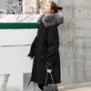 Damen-Trenchmäntel, mit Baumwolle gefütterter Mantel für Frauen, mittellang, mit Schnürung, Winter, koreanischer Stil, lockerer Reißverschluss, Baumwolljacken, trendig, T150