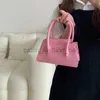 Bolsos de hombro Bolsos Fasion Pink Pequeño cuadrado Monedero de mujer andbags Bolso de mensajero simple para mujer Color sólido Bolsos cruzados Soulder para mujercatlin_fashion_bags