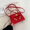 Designer Bags Birthday Gift Mini Handtas voor vrouwen Fashion Simple Small Square Bag enkele schouder Crossbody Neutrale beroemdheid Handtas Groothandel