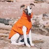 Abbigliamento per cani Gilet invernale in pile Whippet Abbigliamento levriero italiano Dolcevita morbido 231017