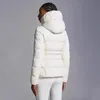 2023 Autumn Winter Women's White Duck Down Parkas Jackets Zipper Striped Woman's Slim Short Coats MK23035