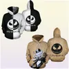 Kabus Noel Hoodie 3d Baskı Sweatshirts Hoodies Cosplay Sally Jack Skellington Santa Fermuar Ceket Malto MX200819087955