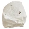 Couvertures d'emmaillotage 1 pièce, drap-housse en coton de classe A pour bébé, matelassé et brodé, couvre-lit brodé, pour la maternelle, pour la pause déjeuner, 231017