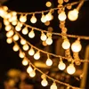 Christmas Decorations LED Light String Fairy Bubble Ball Light Festive Light Garland EUUS Plug Indoor Christmas Wedding Outdoor Garden Decoration 231017