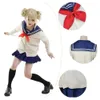 أنيمي زي الأوساط الأكاديمية Cosplay Costume Boku No Hero Academia Himiko Toga JK Sweater Sweater Wig Halloween