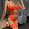 Conjunto Sexy Lingerie Roupa Interior Feminina Renda Erótica Sutiã Feminino Pantie 231017