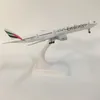 Aircraft Modle JASON TUTU 20cm United Arab Emirates Boeing 777 Airplane Model Plane Model Aircraft Diecast Metal 1/300 Scale Planes Drop shippi 231017