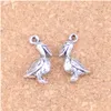 Charms 100 Stuks Antiek Sier Brons Vergulde Pelikaan Zeevogel Hanger Diy Ketting Armband Bangle Bevindingen 18 9Mm286Q Drop Levering Jood Dhyik