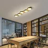 Ceiling Lights Modern Light Dimmable LED Fixture Remote Control 3FT Acrylic Linear Wraparound Dining (40W 3000-6500K)