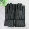 Gants à cinq doigts russe hiver Super chaud gants hommes véritable fourrure de mouton mitaines mâle conduite en plein air moto gants doux chaud coupe-vent gants 231017