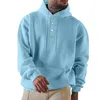 Erkek Hoodies 897504629 Cepli Erkekler Mens Modaya uygun Hafif Düz Renk Uzun Kollu Kapşonlu Sweatshirt Sonbahar/Kış Sıcak Açık